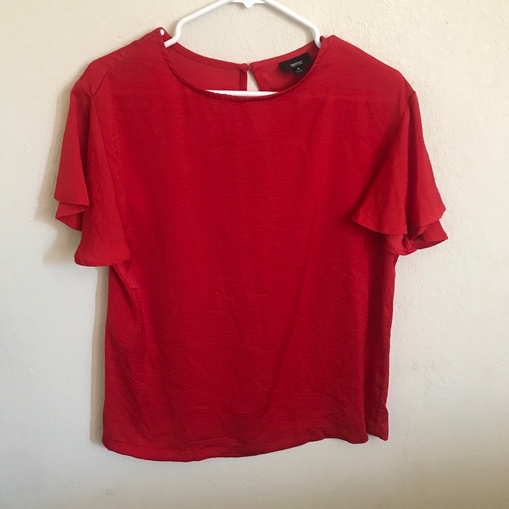 Red Mossimo Top